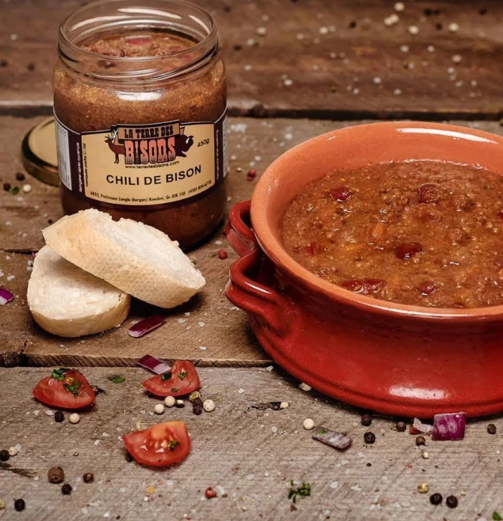 Produit chili bison la terre des bisons 2