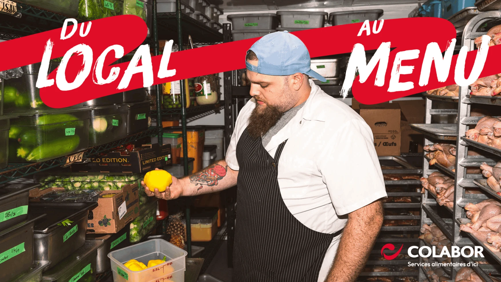 Le local au menu Colabor