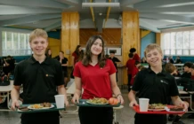 3 eleves Seminaire du Sacre Coeur