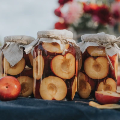 Produit Pommes Conserves Entreprise Les Croquantes