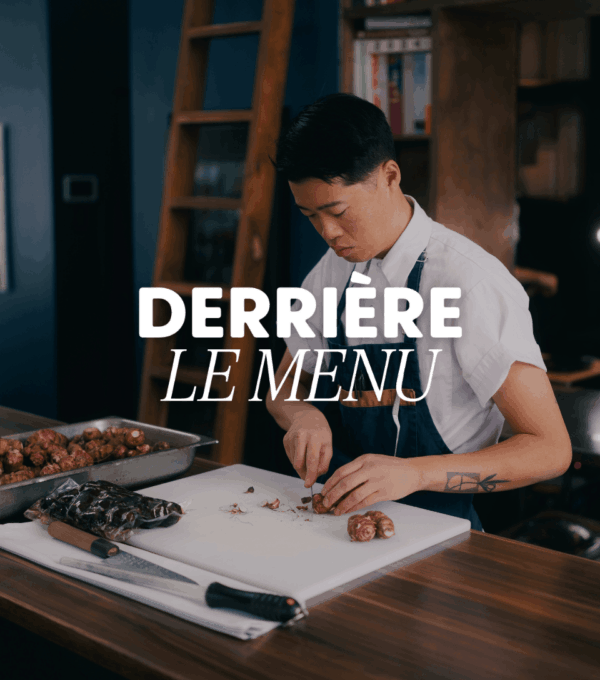 Websérie : Derrière le menu