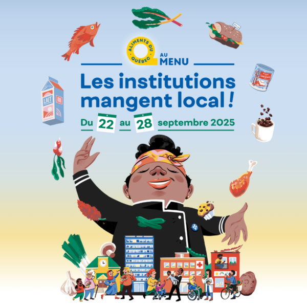 7e édition de l'événement Les institutions mangent local!