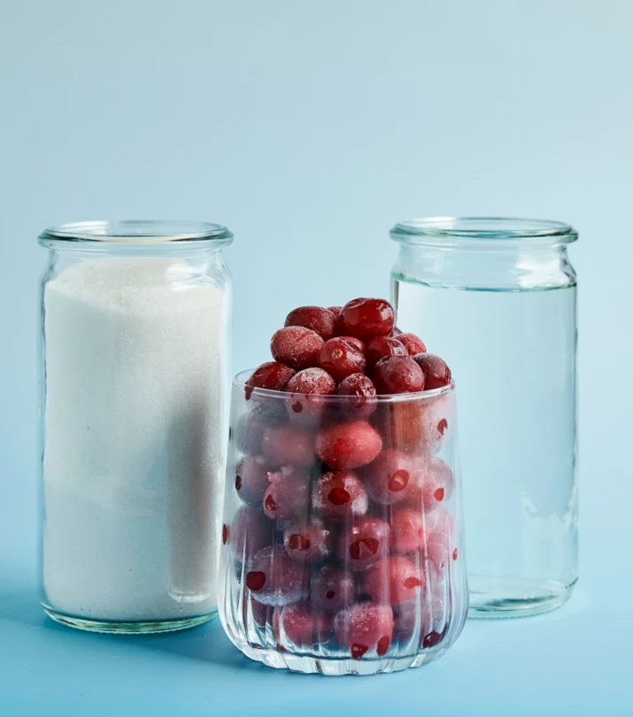 Sirop de canneberge et epices