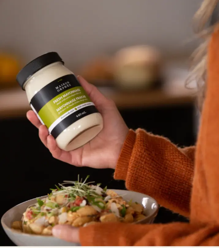 Le gout et les bons ingredients dune mayonnaise maison