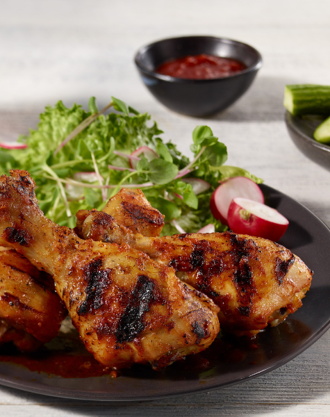 Pilons de poulet BBQ à la moutarde