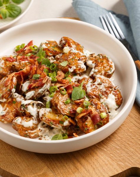 Salade de patates croustillantes