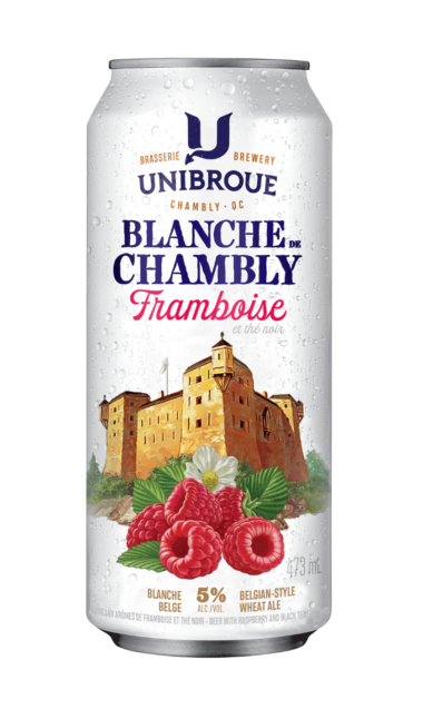 Blanche de Chambly Framboise et thé noir