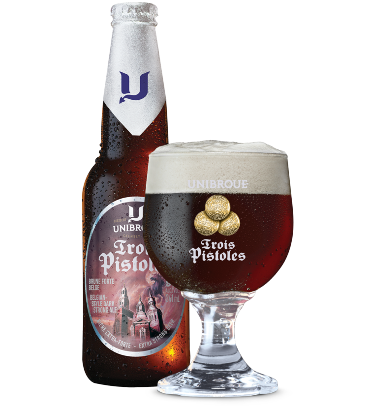 Unibroue Trois Pistoles BelgianStyle Dark Strong Ale Unibroue