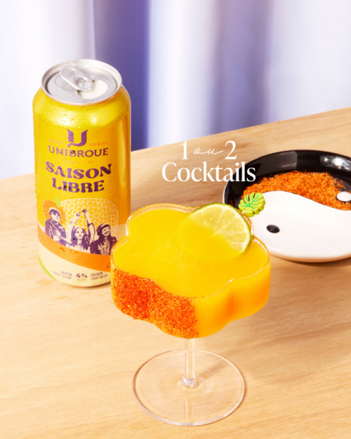 Smoothie tropical à la bière Saison Libre