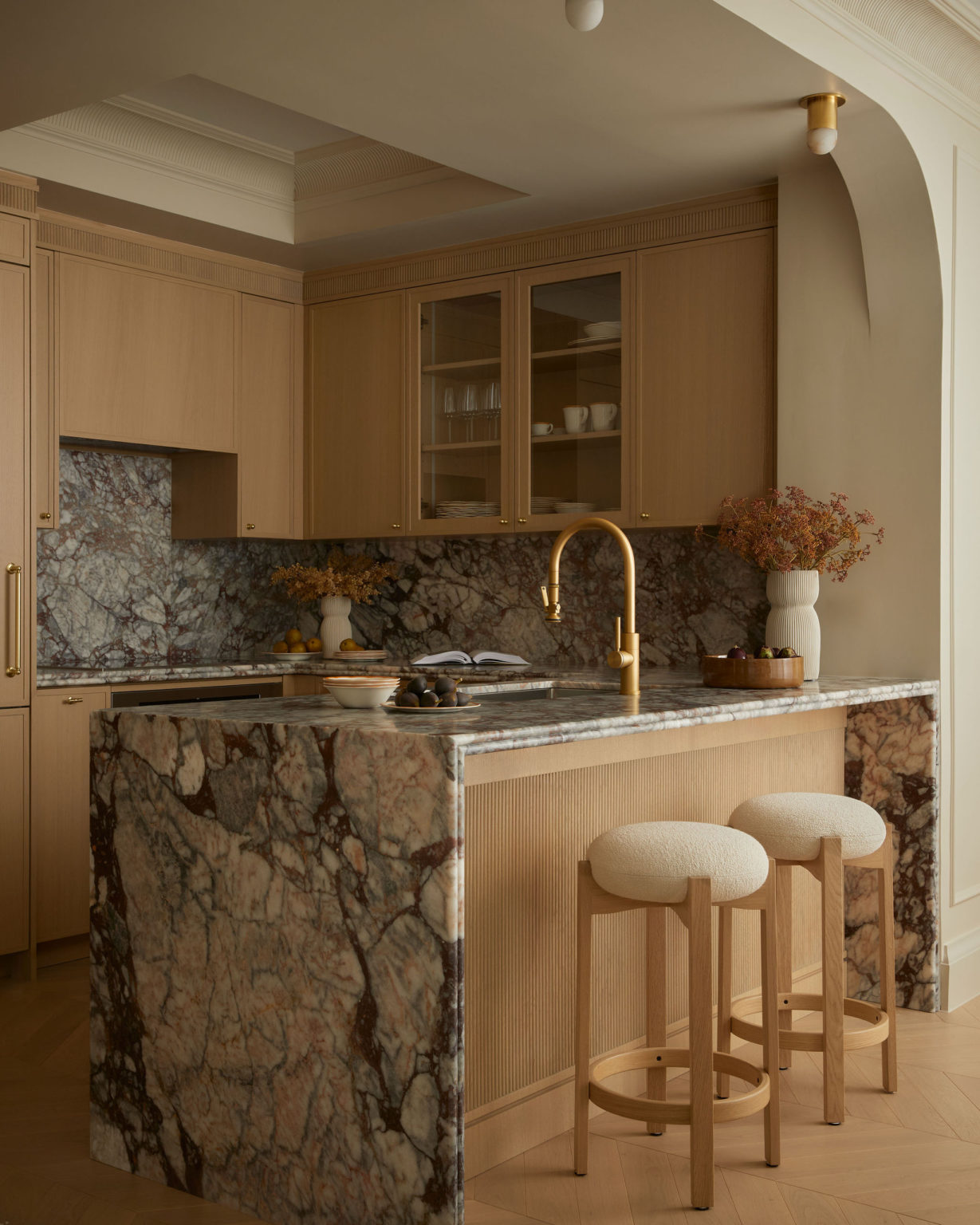 Avenue Penthouse interior design by Dvira Interiors