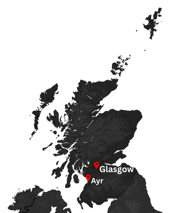 scotland map
