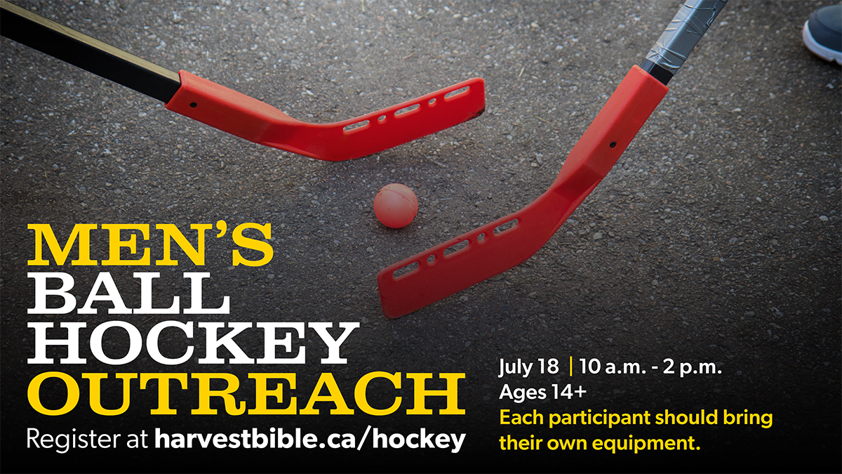 Men's Ball Hockey Outreach // July 18 10 a.m. - 2 p.m. // Ages 14+ // Each participant should bring their own equipment