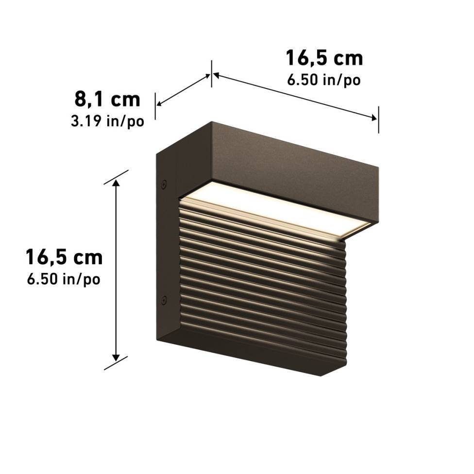 Dark Sky Pro Indoor/ Outdoor LED Wall Sconce Small