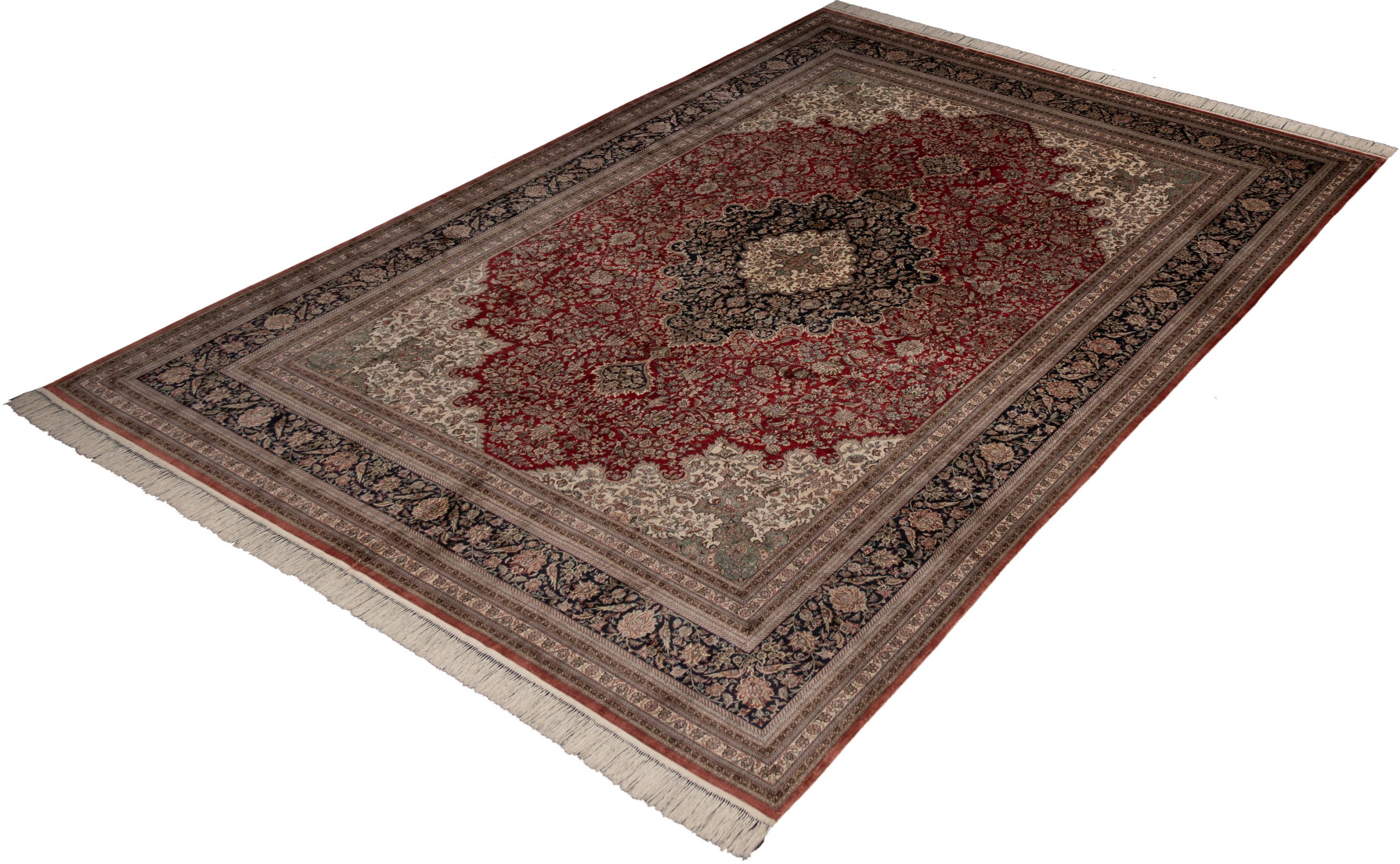 Traditional 9X12 Red Silk Area Rug 2021 RugSimple Template