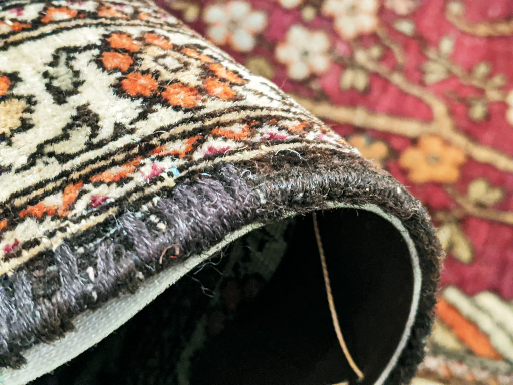 Persian Isfahan Ahmad Antique 4x6 Wool Area Rug Turco Persian