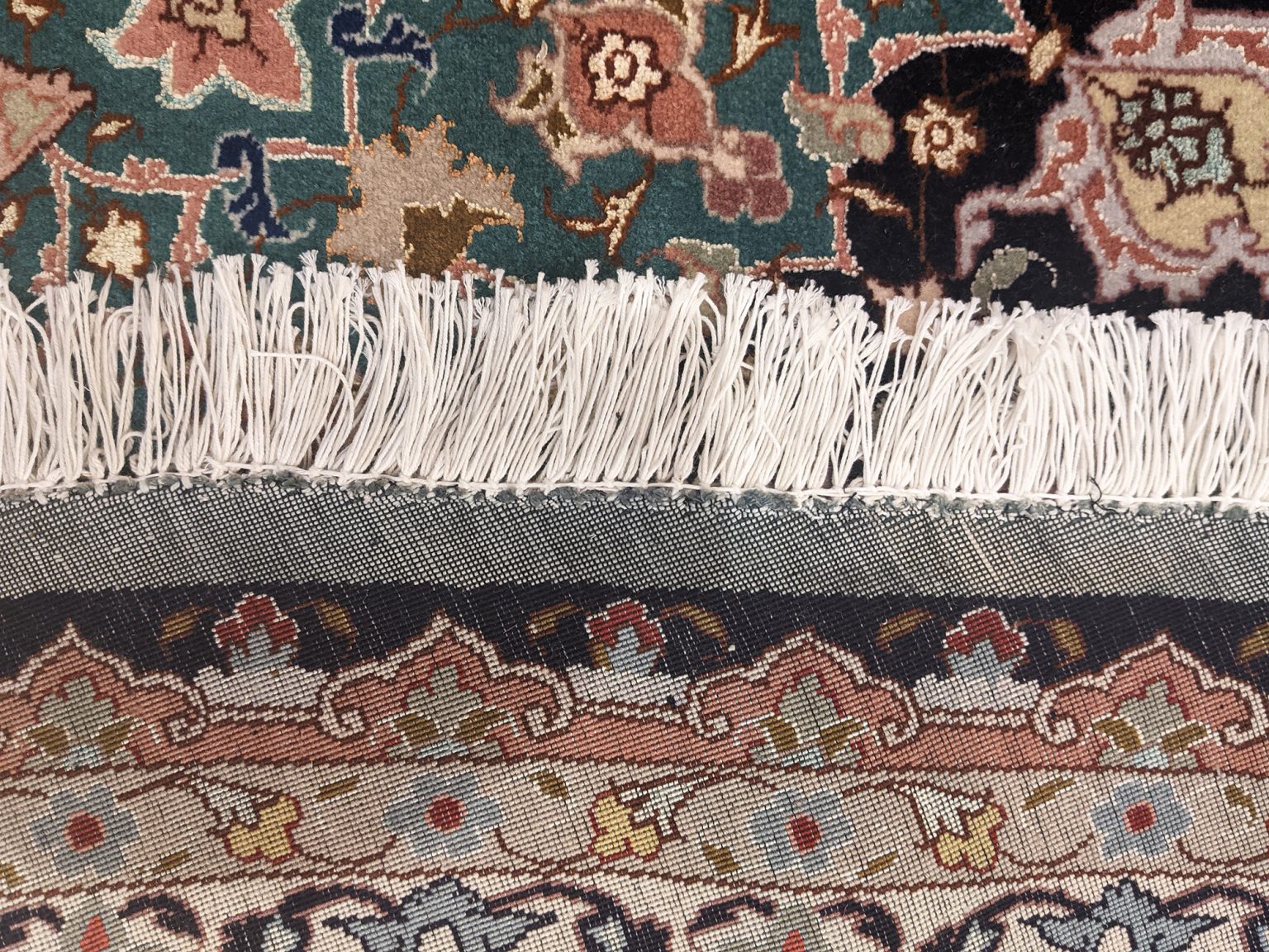 Persian Tabriz Gonbadi 13x13 Round Area Rug Turco Persian