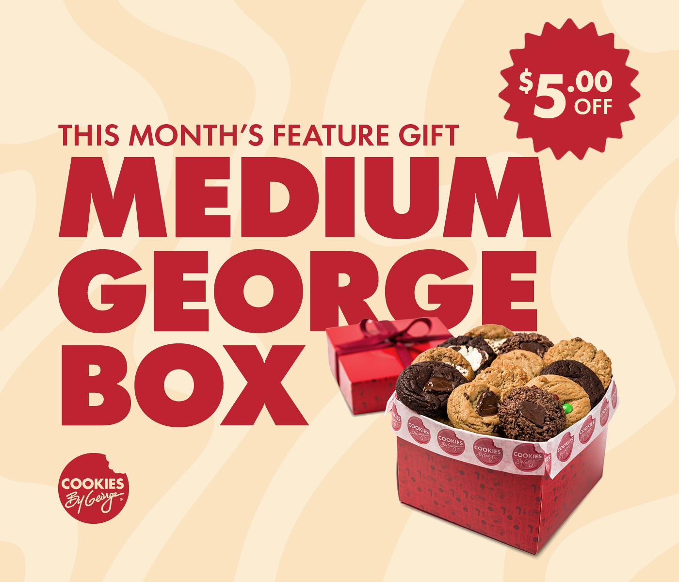 July Feature Gift - Medium George Box