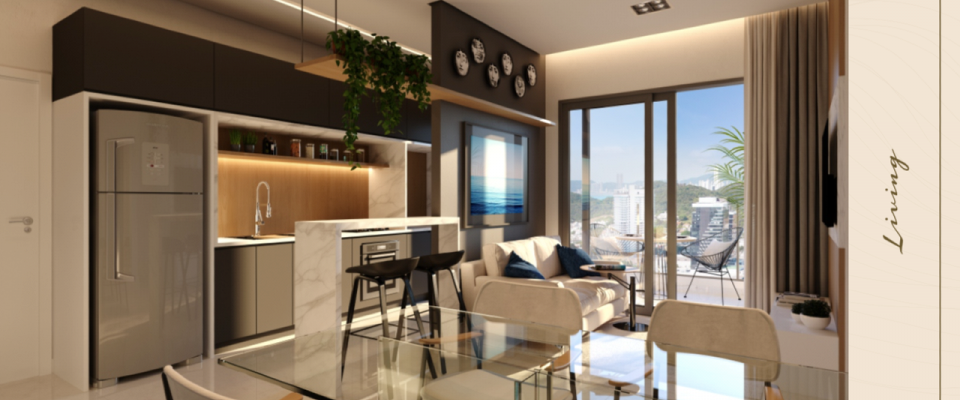 Brava Breeze Apartamento no Brava Breeze na Praia Brava de Itajaí