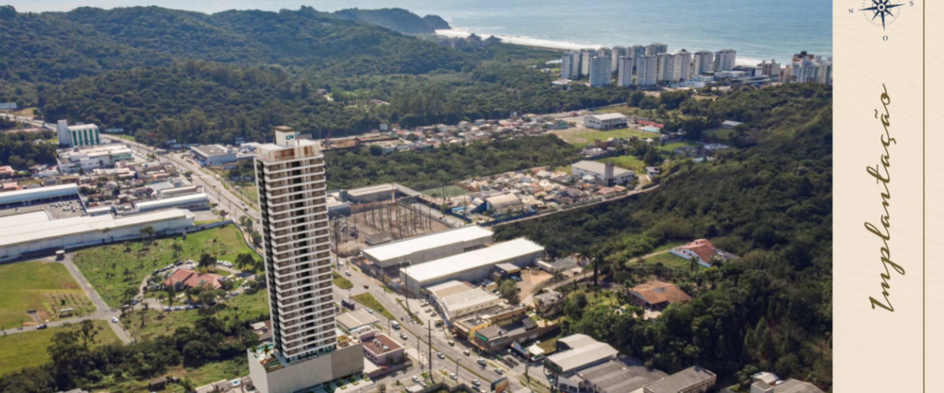 Brava Breeze Apartamento na Planta no Brava Breeze na Praia Brava em Itajaí