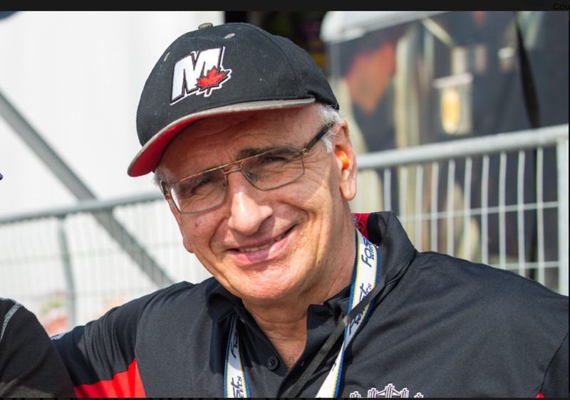 Gerry Rochon assistant au Grand Prix de Trois-Rivières, Le Nouvelliste, entre 2015 et 2019, collection privée Carol Kane