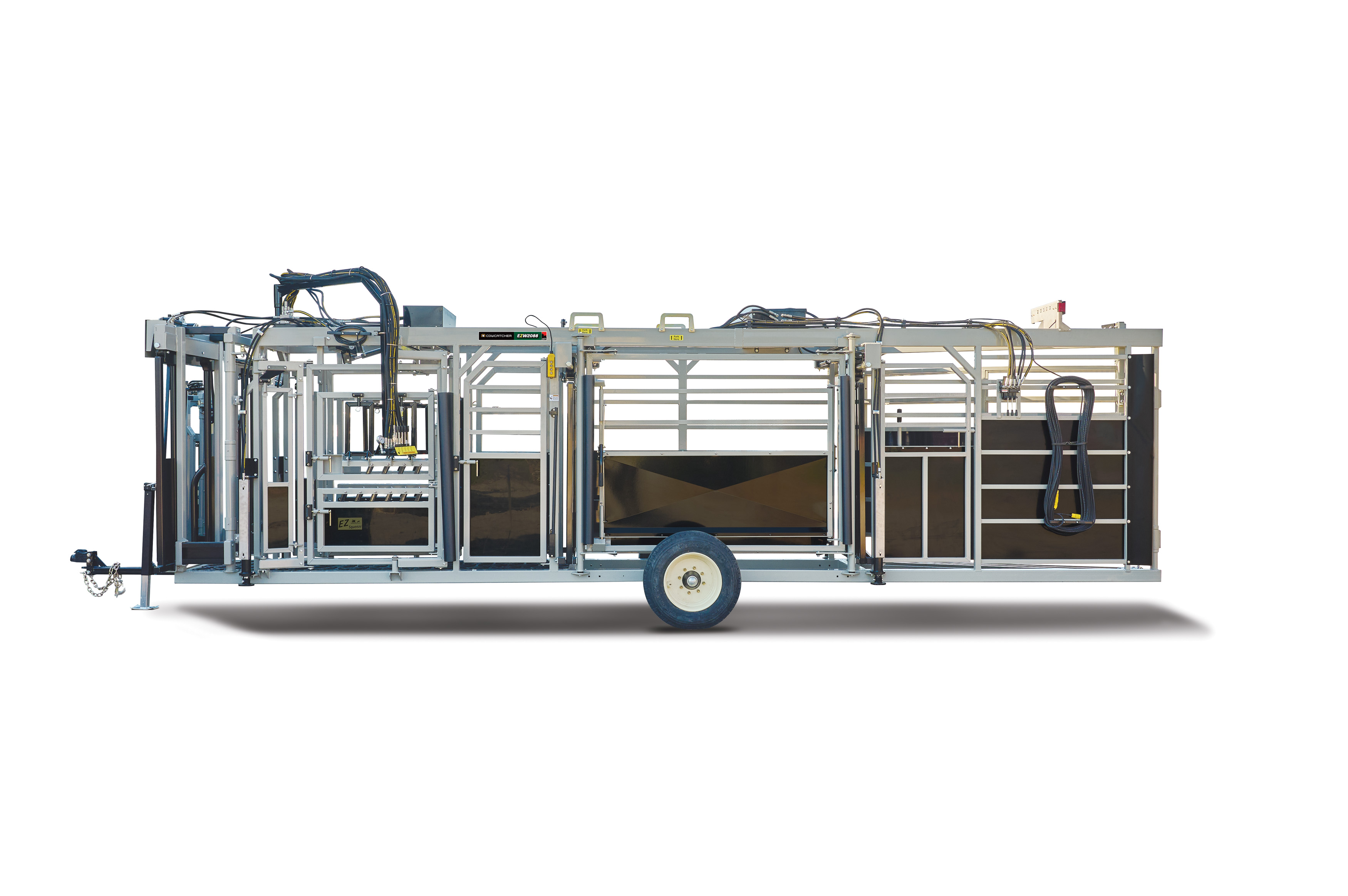 EZ Wrangler-8' Single Alleyway-8' 180° Crowding Tub