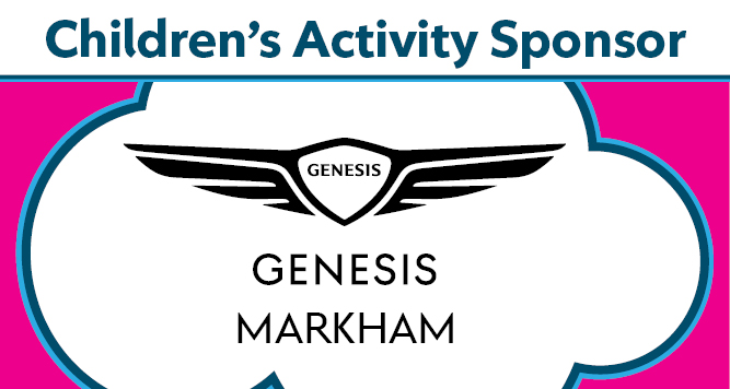  Children’s Activity Sponsor - Genesis Markham