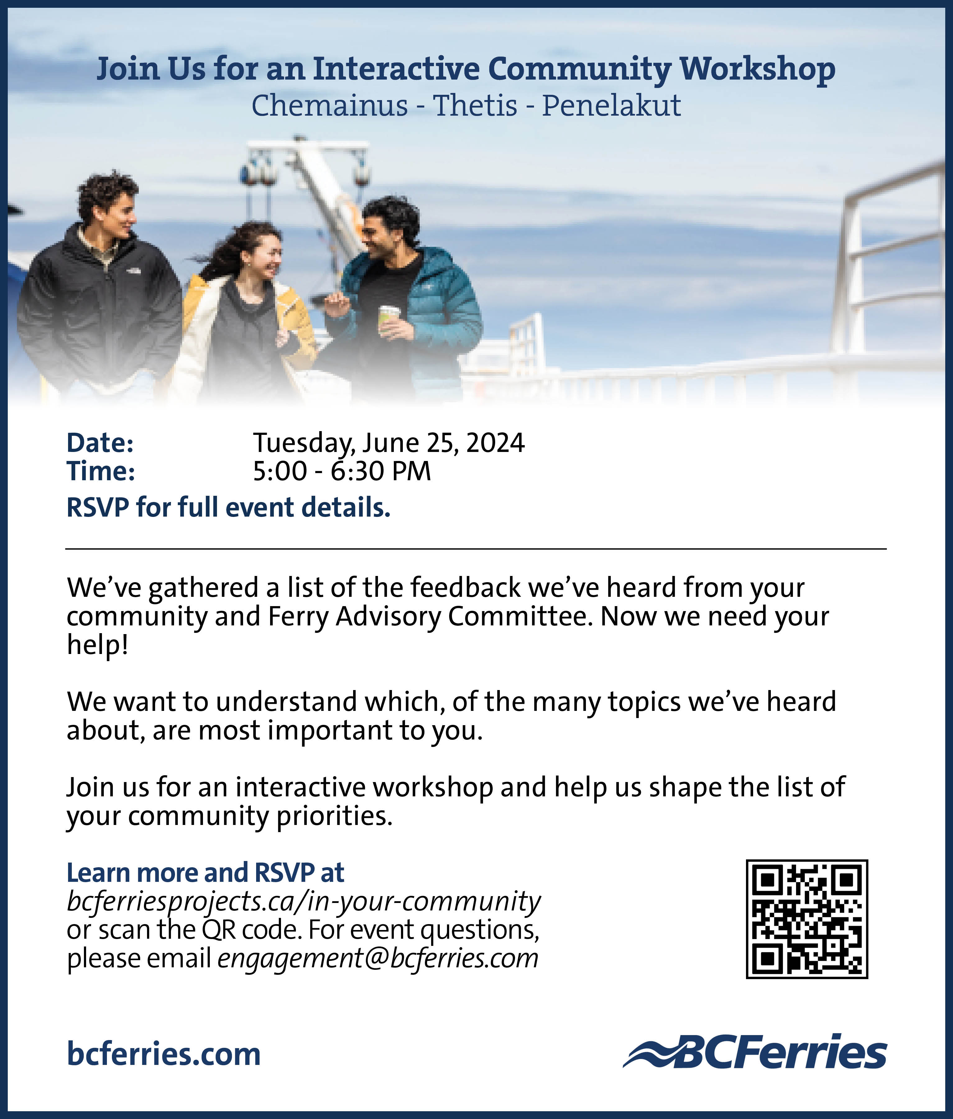 Penelakut Island Community Page BC Ferries Projects