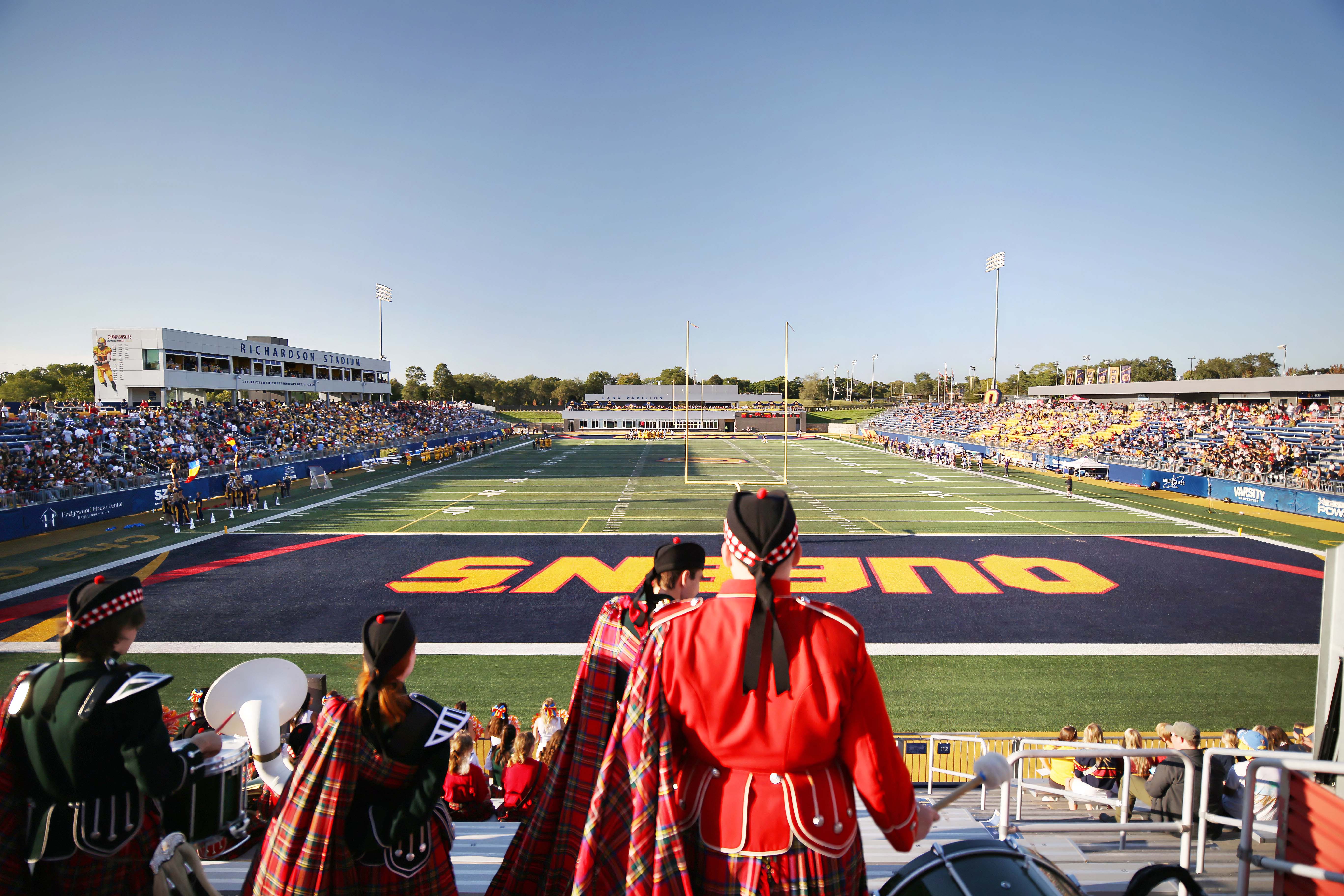The Lang Pavilion at Richardson Stadium. 