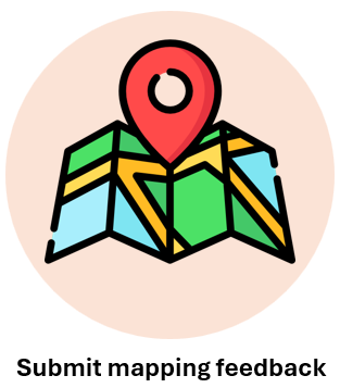 Link to submit mapping feedback