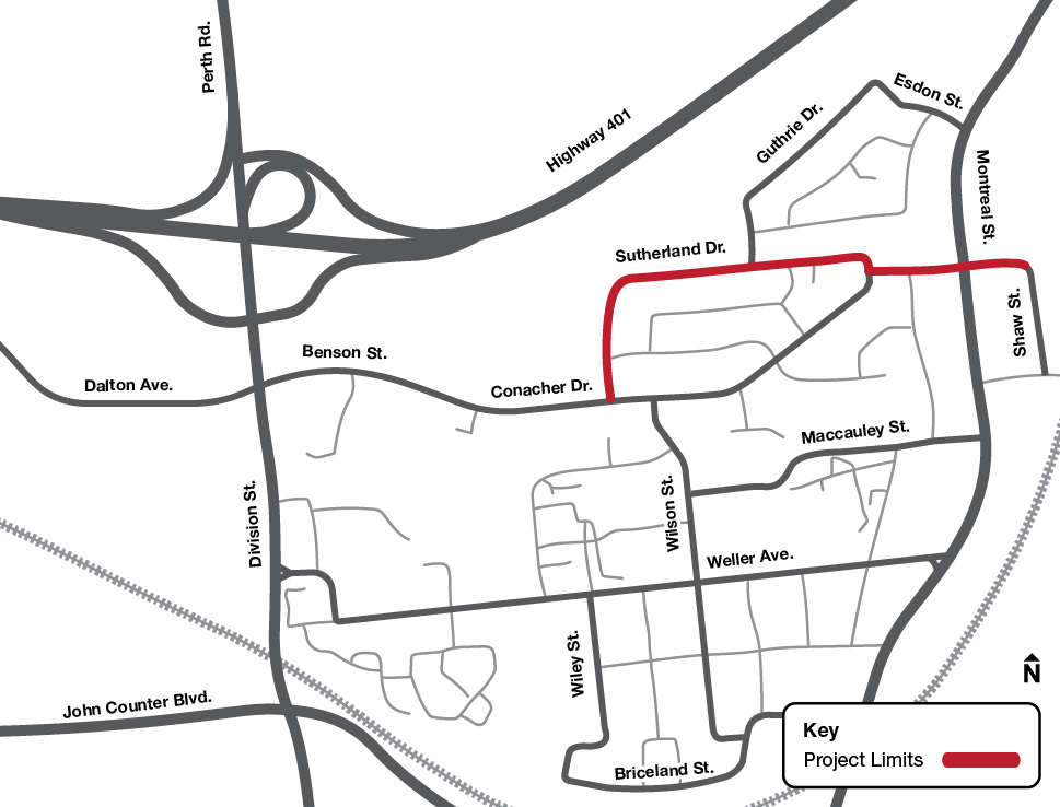 Project location map