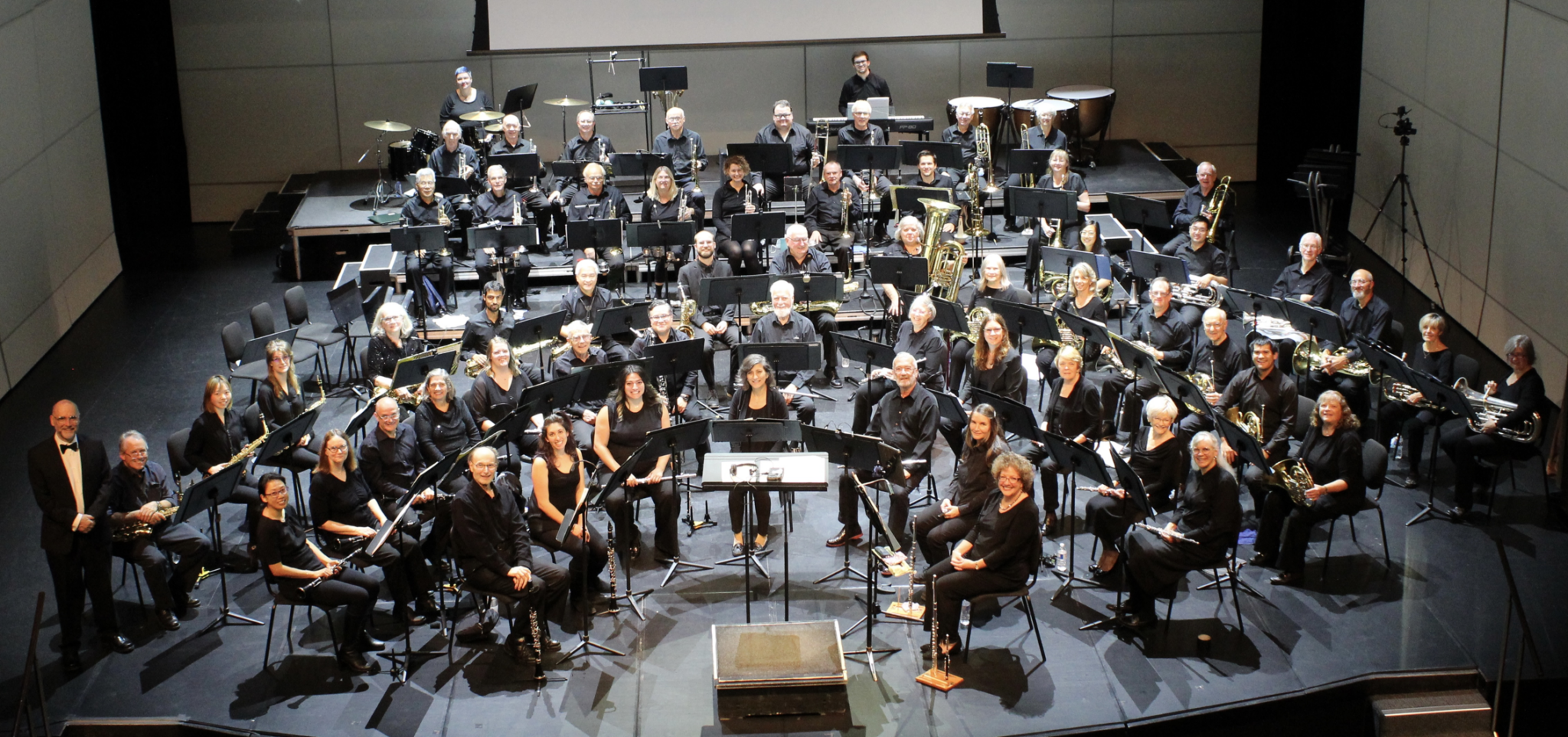 Group photo of band playing.