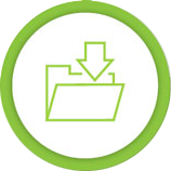 Folder with arrow