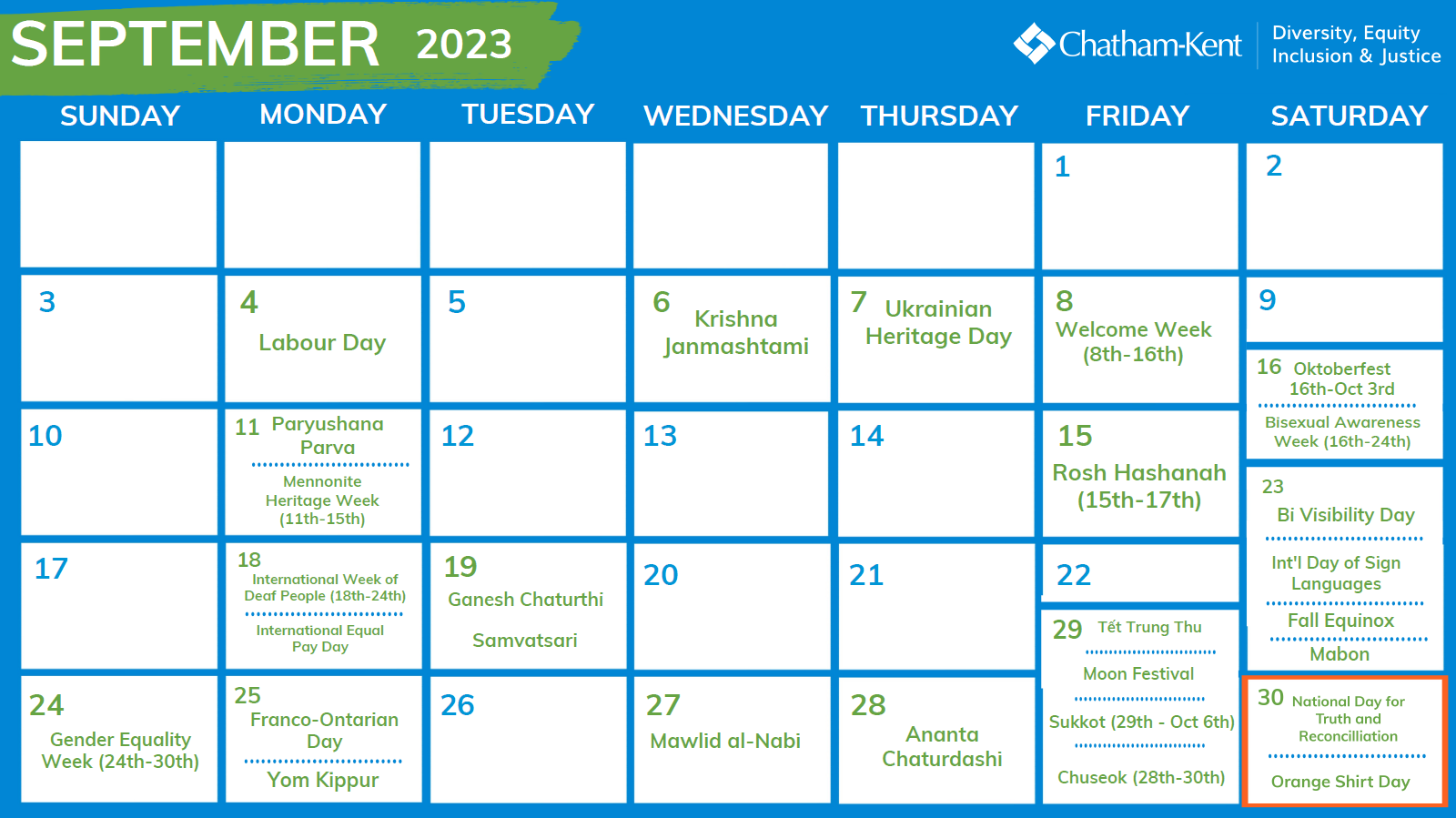 Chatham-kent Events Calendar 2025 