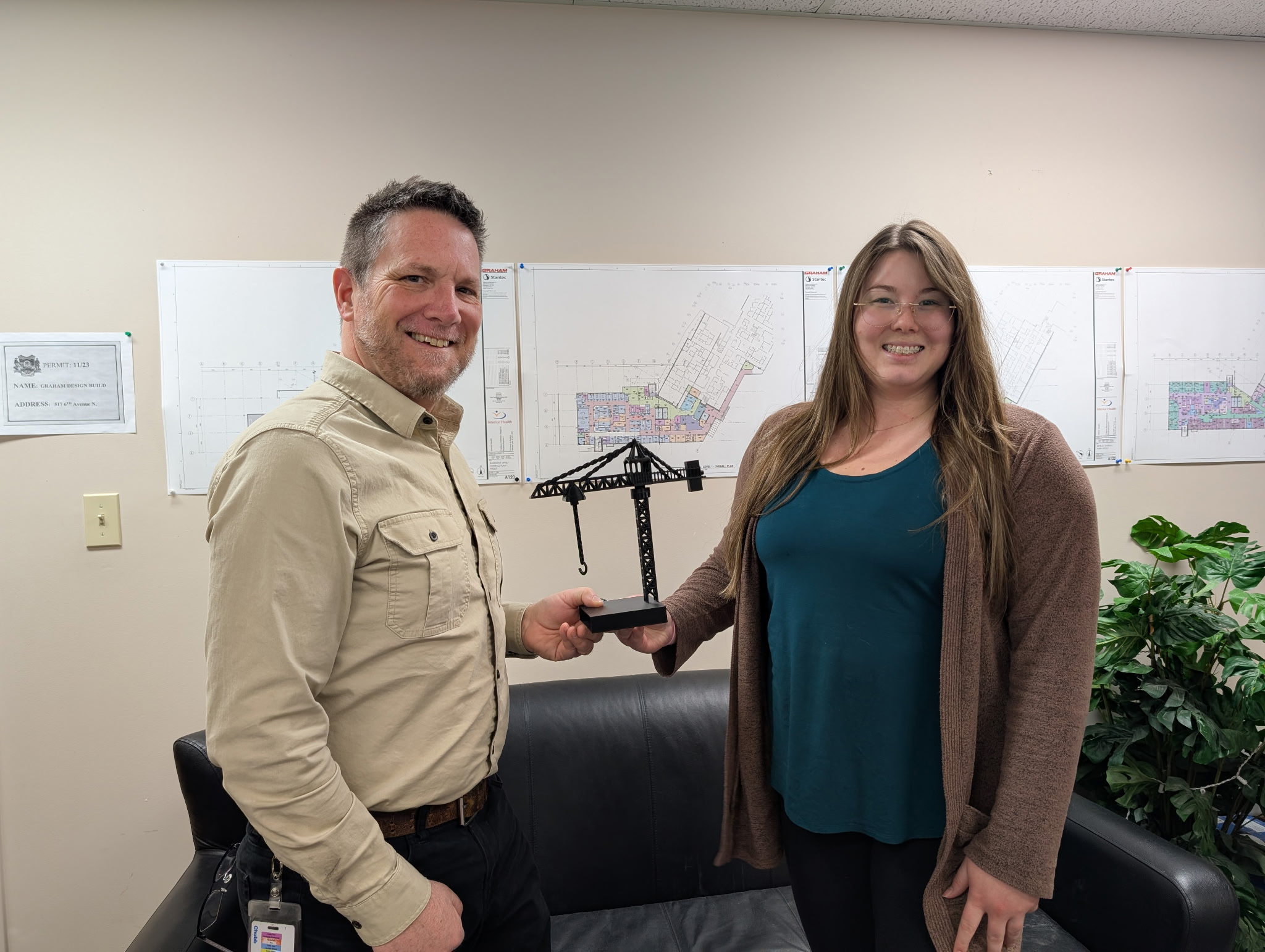 CMH model crane holds fond memories | Cariboo Memorial Hospital | Engage IH