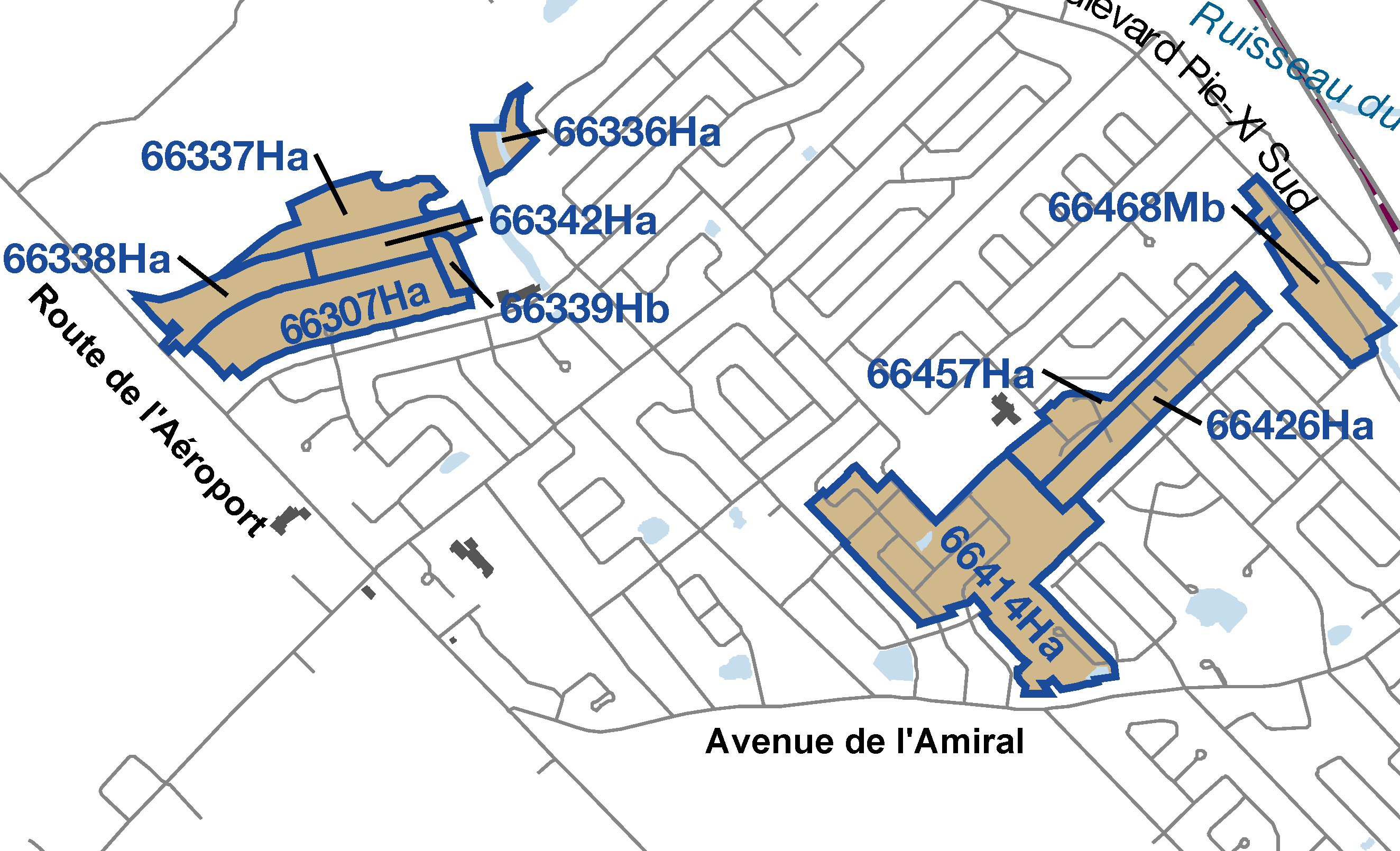 Quartiers de ValBélair et de SaintÉmile Implantation et intégration