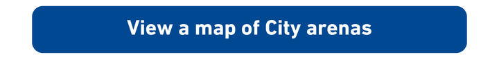 A blue button with text, "View a map of City arenas"