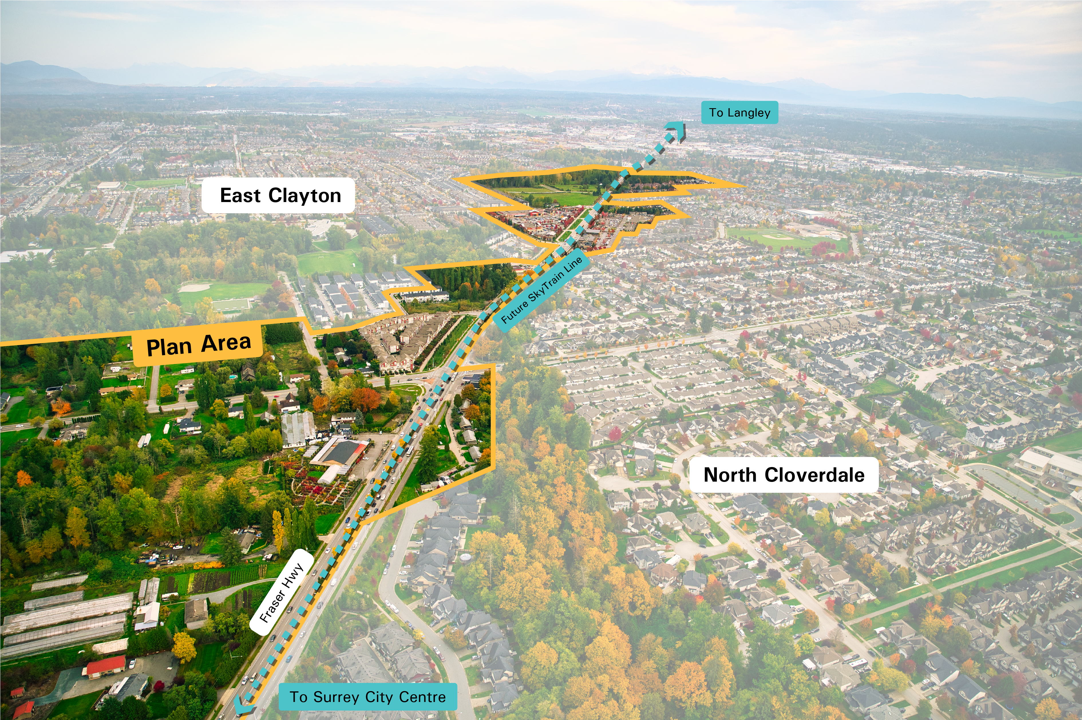 Clayton Corridor Plan Map