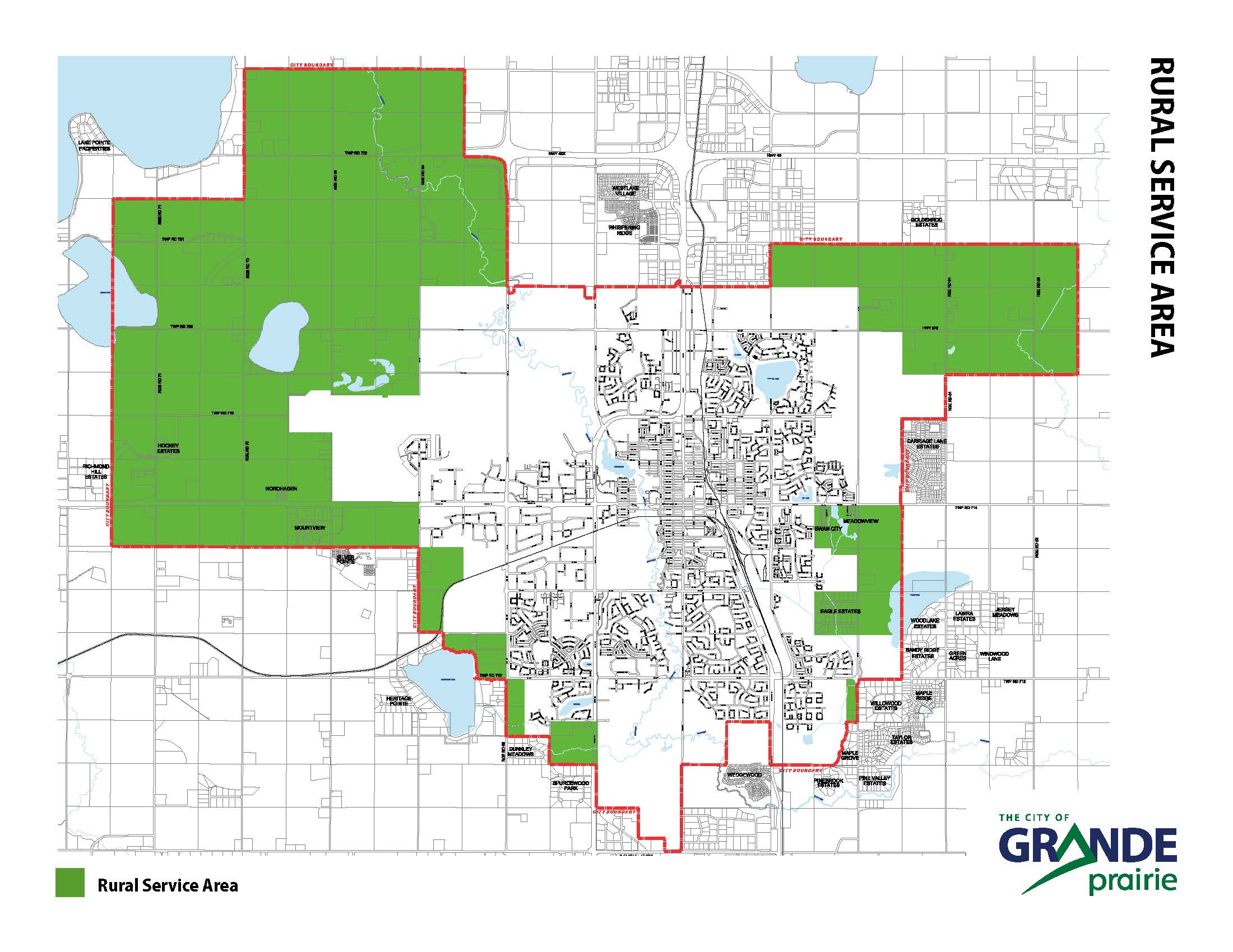 Rural Service Area Zoning Engage City of Grande Prairie