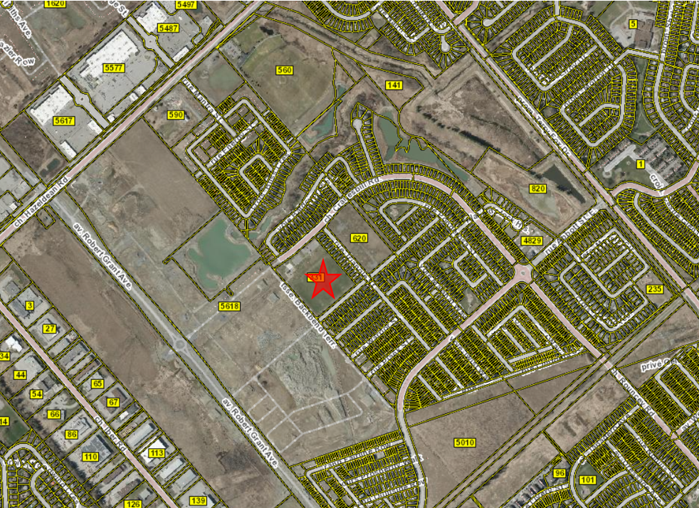 Bradley Craig Park Location Map