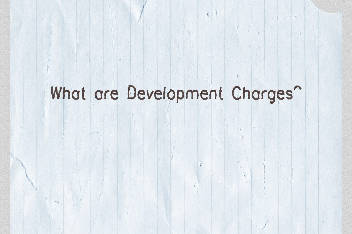 The World of Development Charges