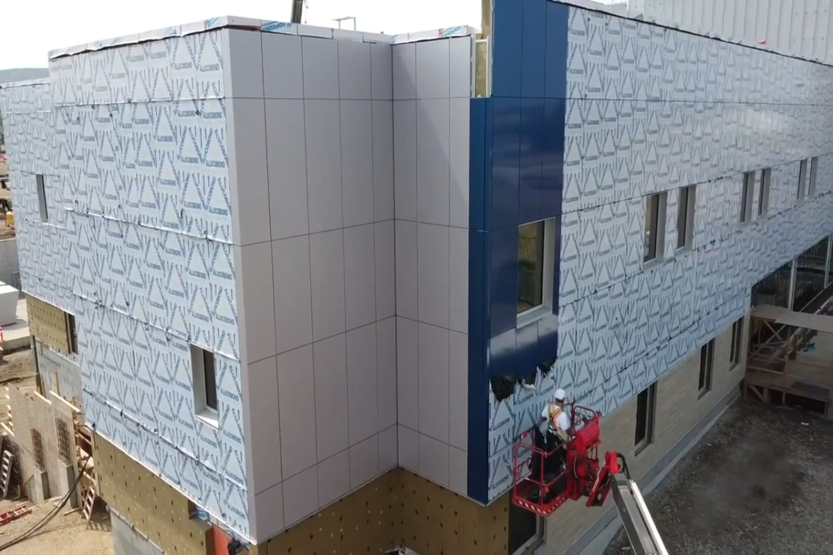 Ocean Blue and Lagoon ACM panel reveal