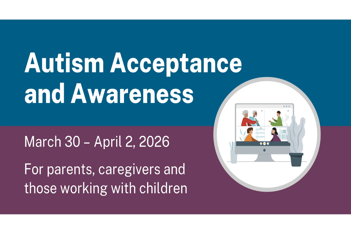 Autism acceptance and awareness online event
