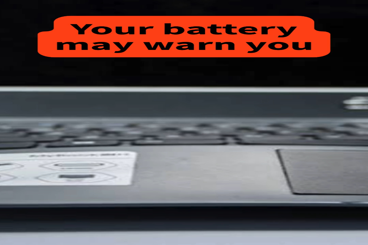 Your battery may warn you before it fails