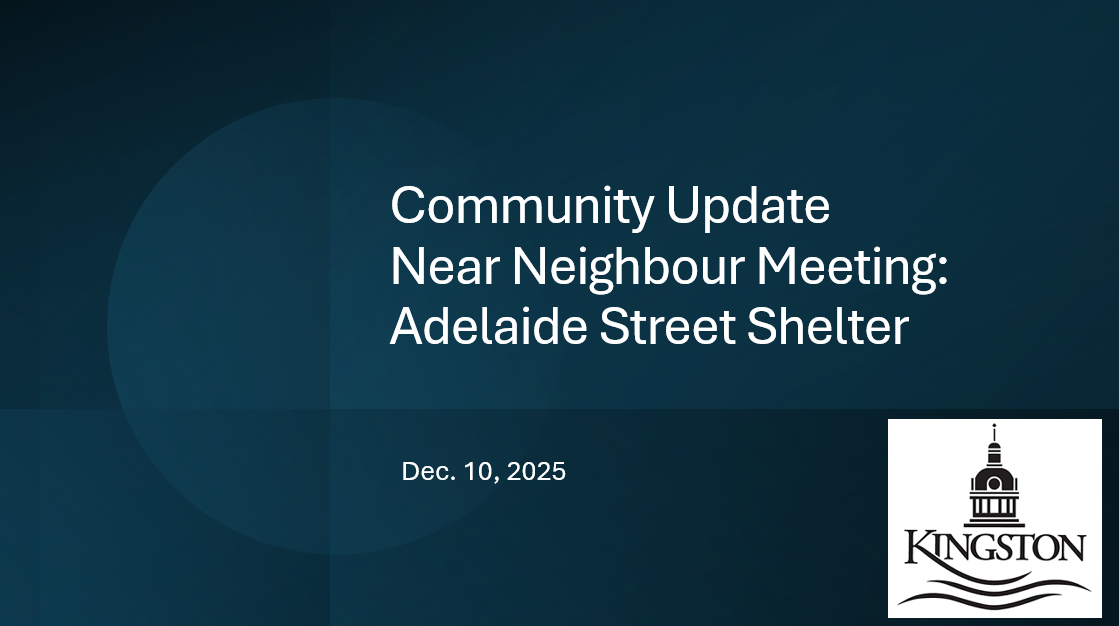 Slide 1: Information Session: Community Meeting Adelaide Street Shelter