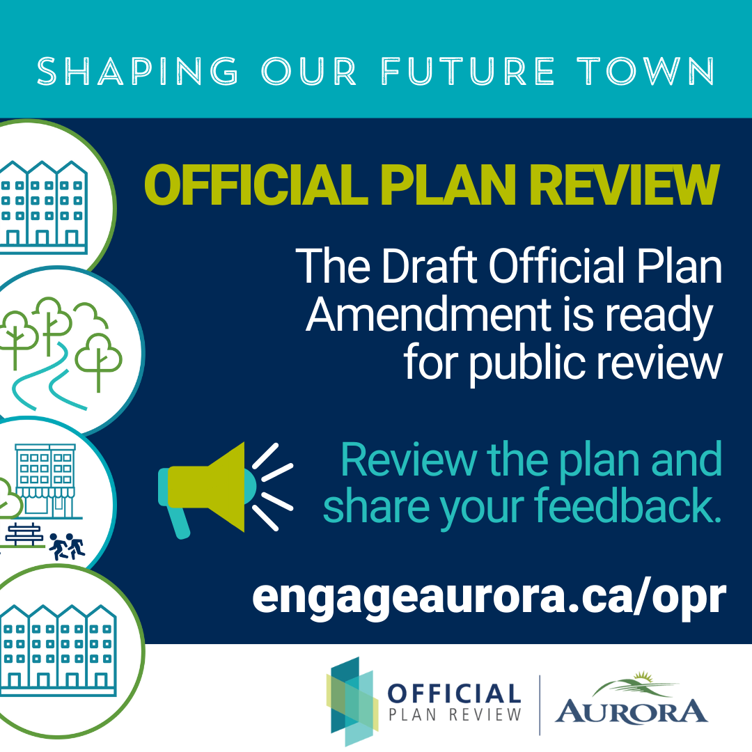 Draft Official Plan Amendment is ready for your review | Official Plan ...