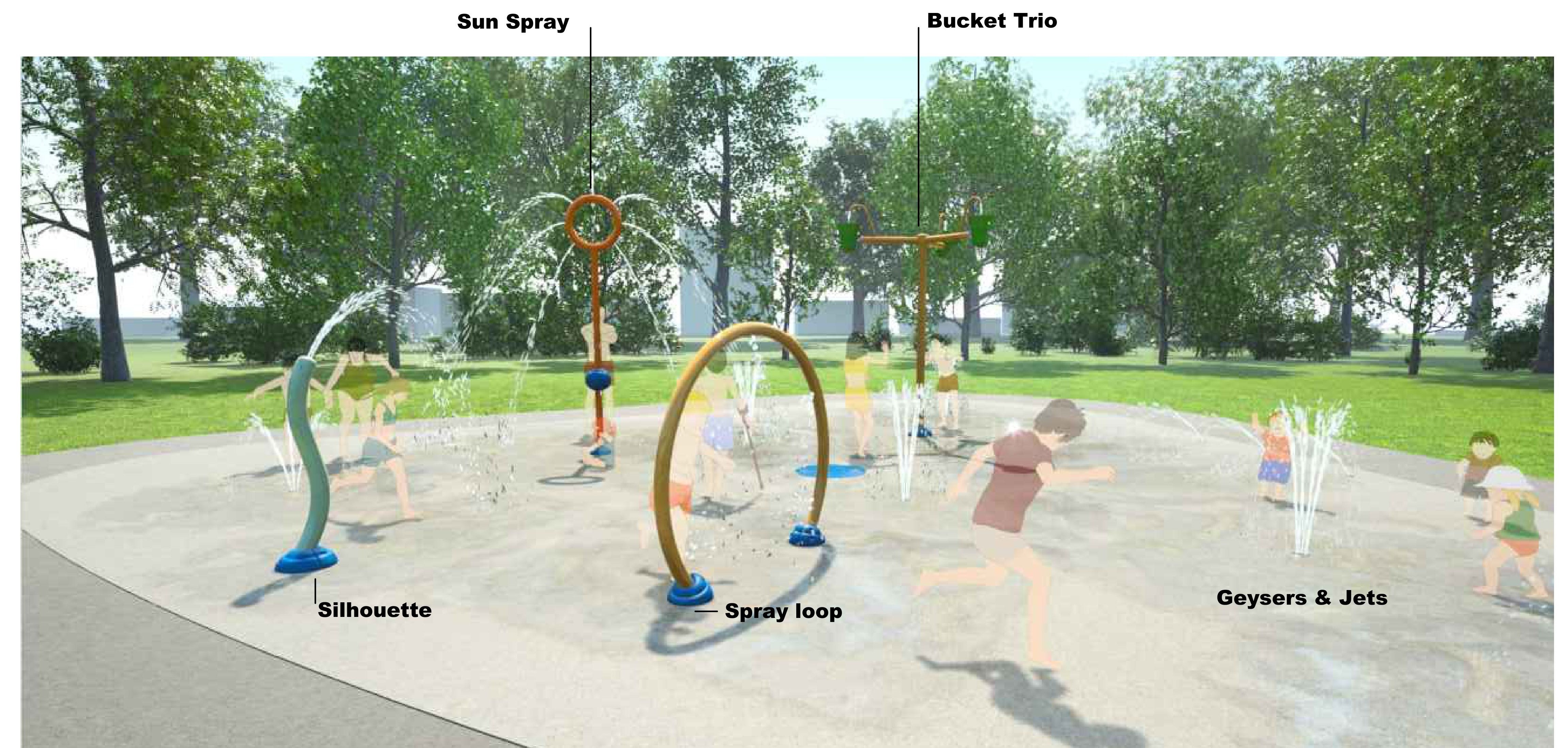 Splash Pad Concept.