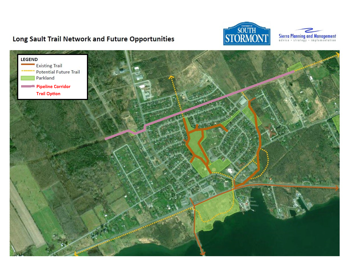 MultiUse Recreation Trail Long Sault Pipeline Corridor Speak Up