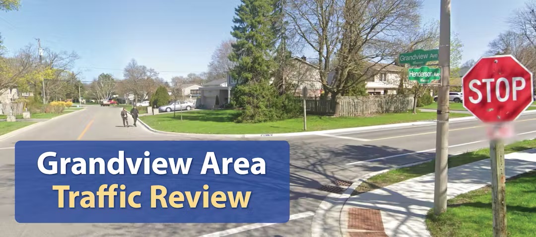 Intersection of Grandview Ave and Henderson Ave.
