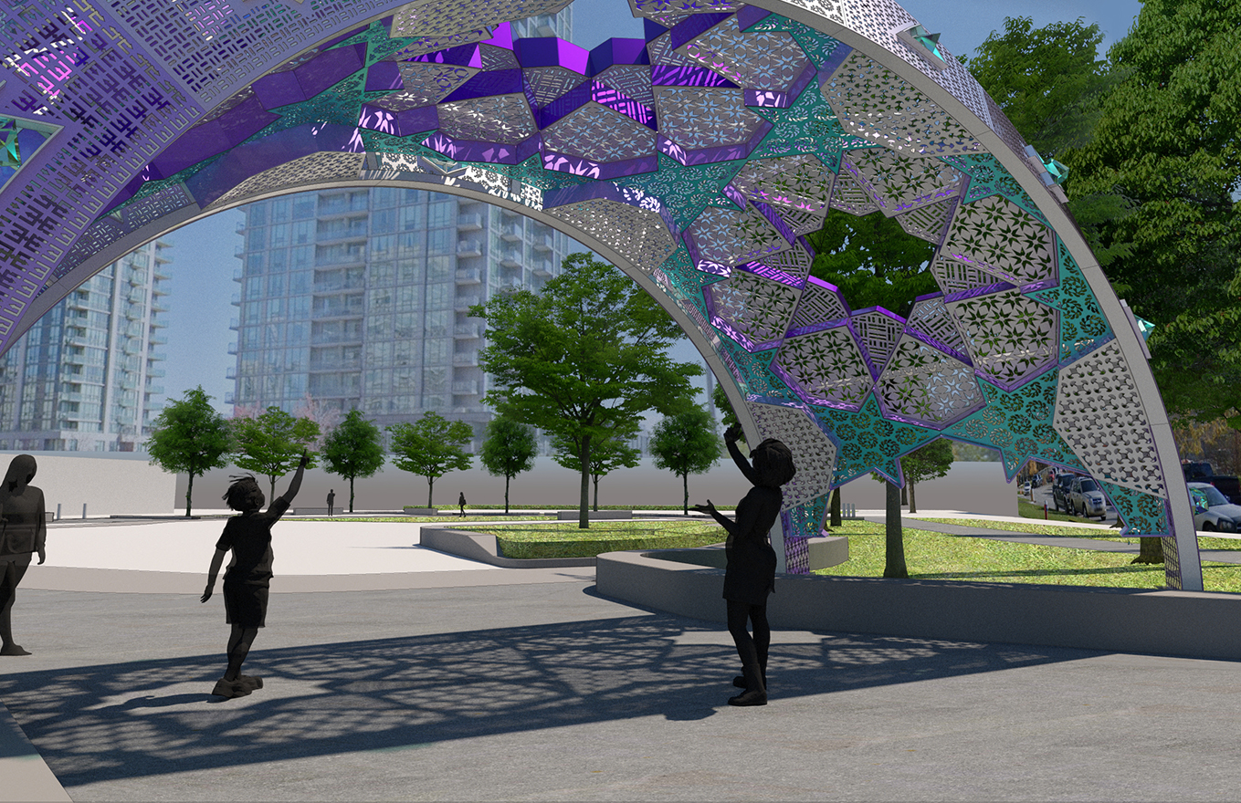 Rayyan: A Cosmic Bloom by Quentin VerCetty and Javid Jah