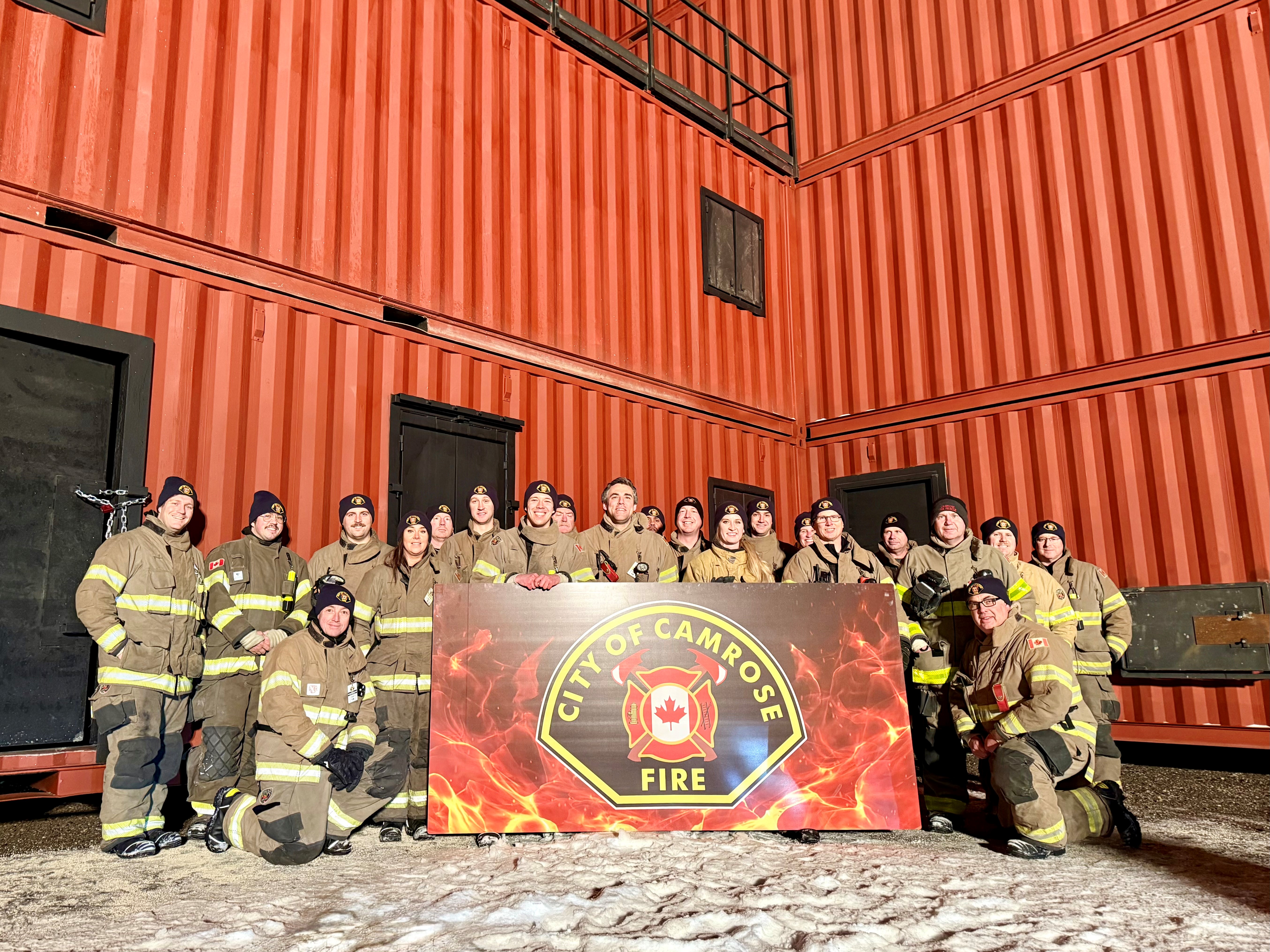 Ribbon Cutting Ceremony | Fire Training Facility | Our Camrose